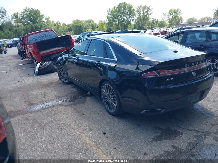 Vin: 3ln6l2lu0er800974, lot: 46603133, lincoln mkz hybrid 20143