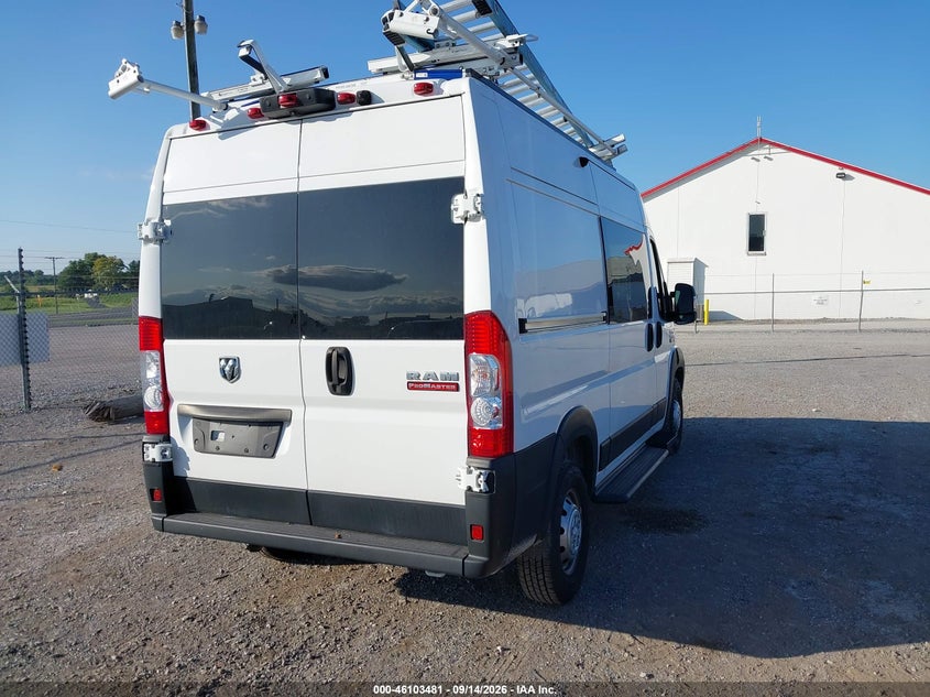 Vin: 3c6lrvbg2ne113514, lot: 46603139, ram promaster 1500 high roof 136 wb 20224