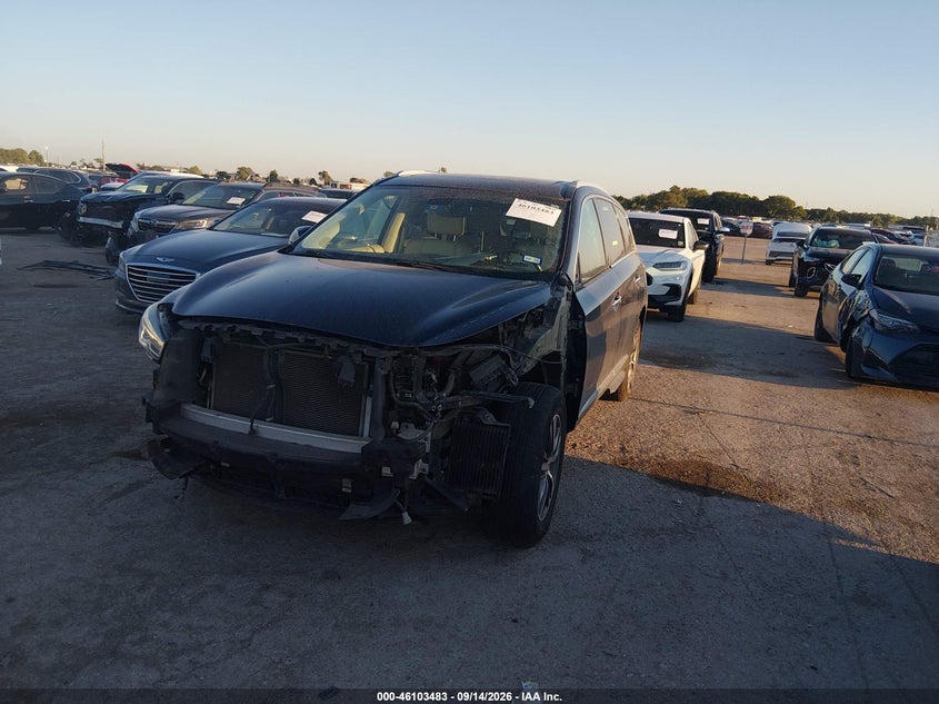 Vin: 5n1dl0mm9hc504056, lot: 46603141, infiniti qx60 20172