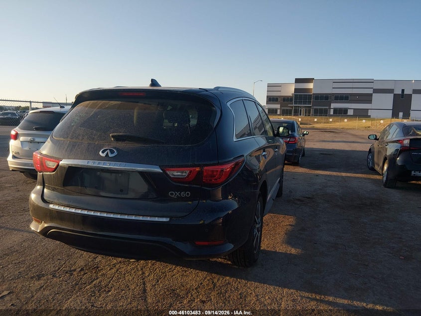 Vin: 5n1dl0mm9hc504056, lot: 46603141, infiniti qx60 20174