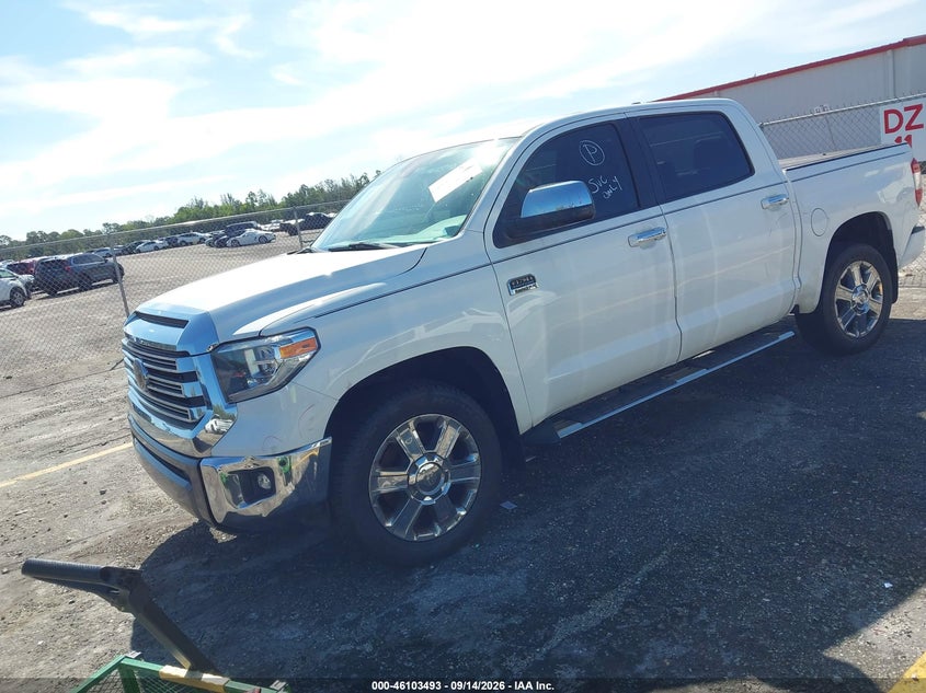 Vin: 5tfgy5f1xlx262950, lot: 46603151, toyota tundra 1794 edition 20202