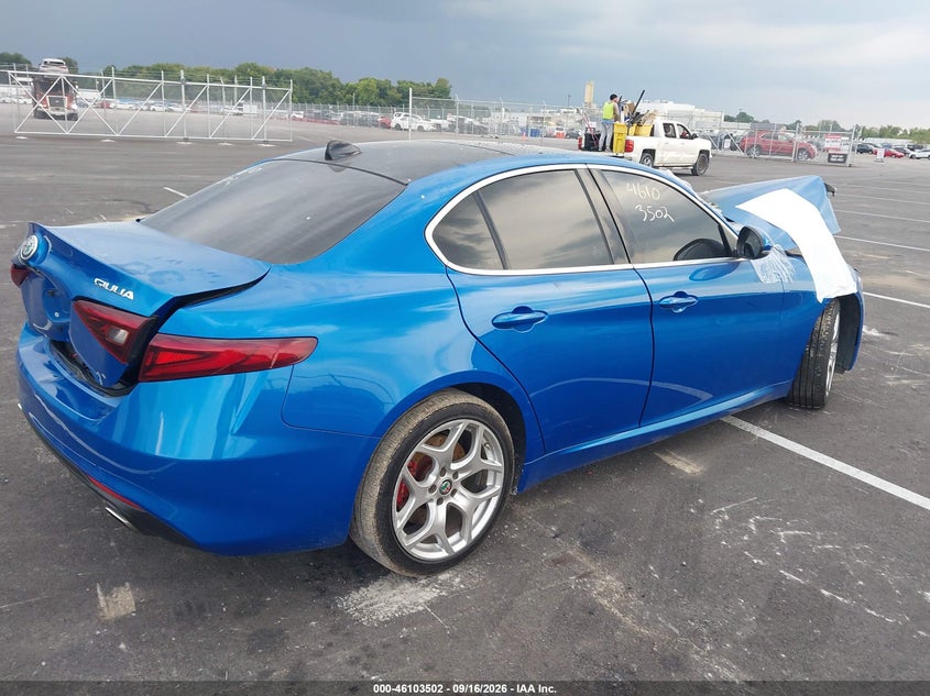 Vin: zarfanbn2m7646785, lot: 46603160, alfa romeo giulia ti awd 20214