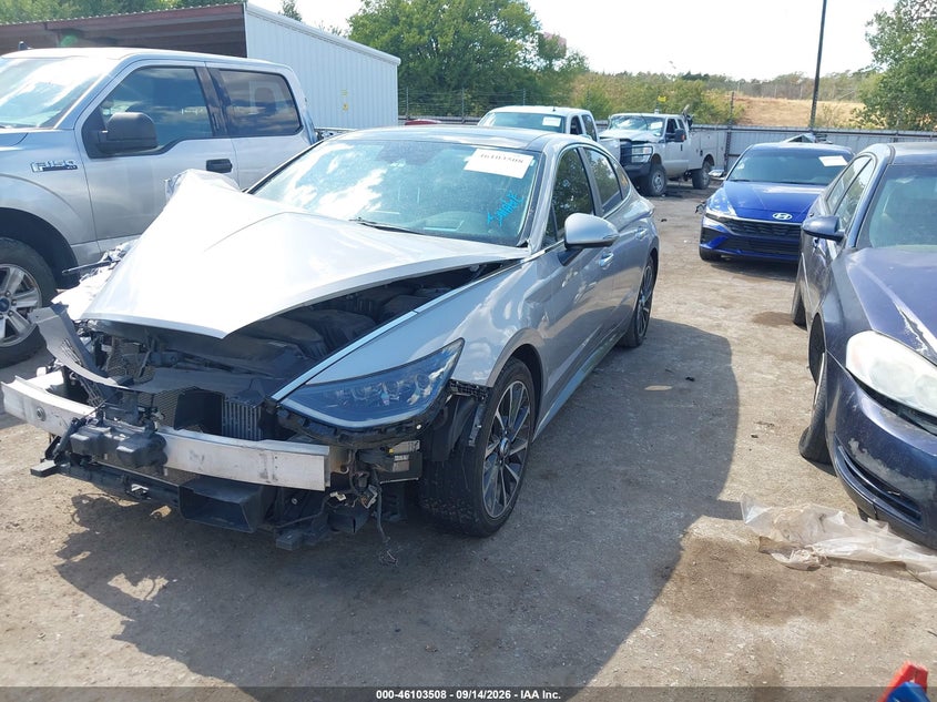 Vin: kmhl34j28pa274526, lot: 46603166, hyundai sonata limited 20232