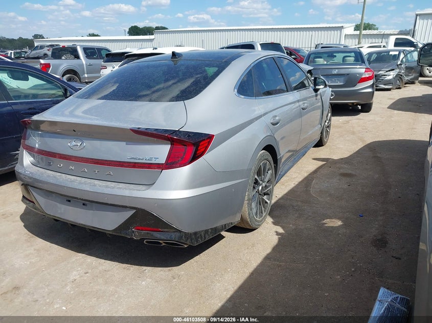 Vin: kmhl34j28pa274526, lot: 46603166, hyundai sonata limited 20234