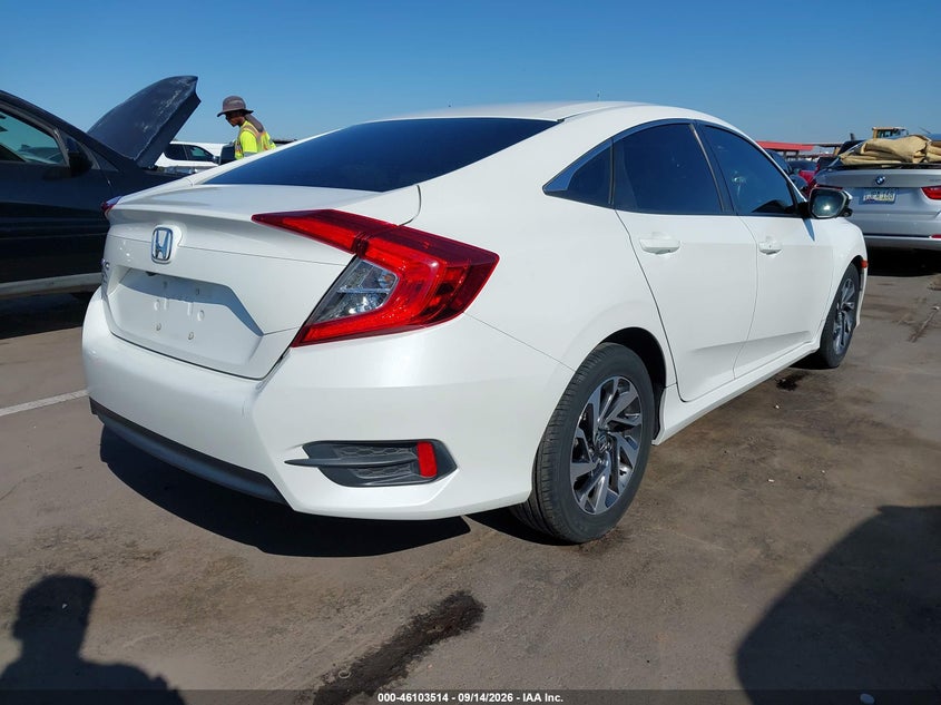 Vin: 19xfc2f71ge054216, lot: 46603172, honda civic ex 20164