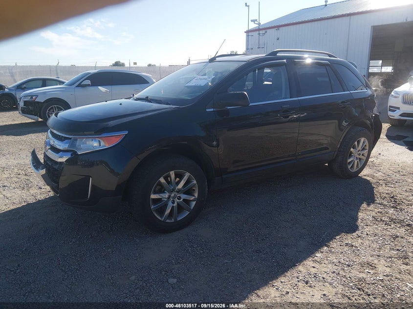 Vin: 2fmdk4kc9dbb66737, lot: 46603175, ford edge limited 20132