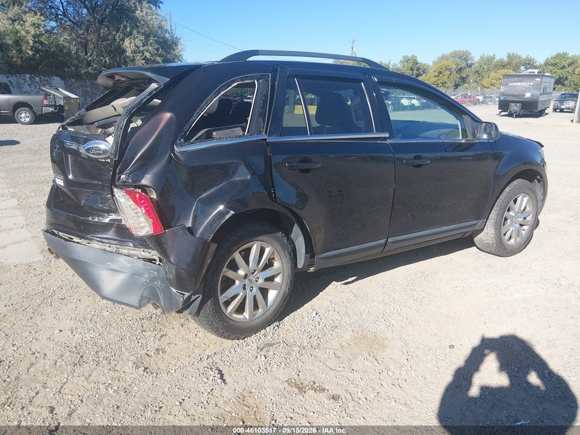 Vin: 2fmdk4kc9dbb66737, lot: 46603175, ford edge limited 20134