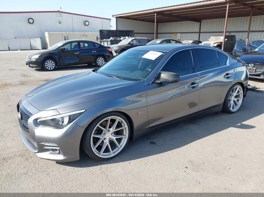 2016 Infiniti Q50, Удар сзади, IAAI, VIN JN1EV7AP9GM304137 — фото 2