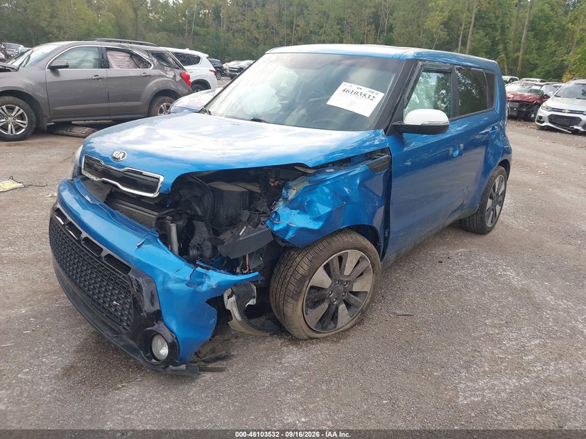 Vin: kndjp3a51g7297647, lot: 46603190, kia soul + 20162