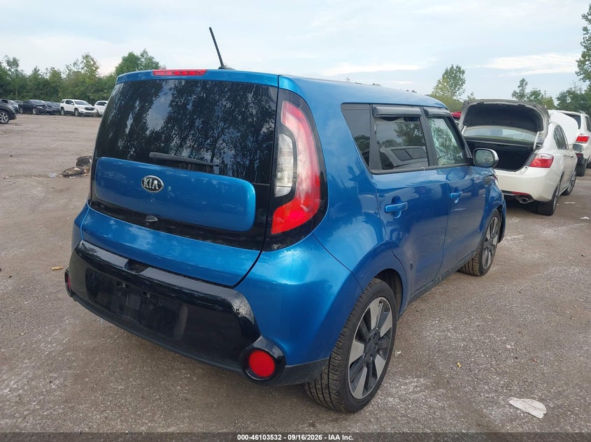 Vin: kndjp3a51g7297647, lot: 46603190, kia soul + 20164