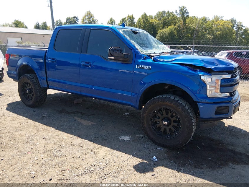 Vin: 1ftew1e59jkc20466, lot: 46603193, ford f-150 lariat 2018 img_1
