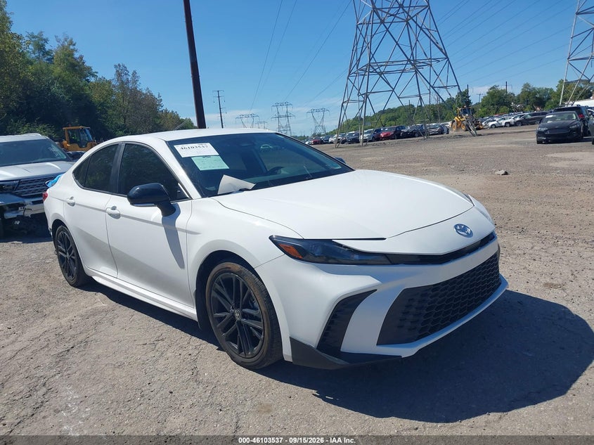 Vin: 4t1daack7su551650, lot: 46603195, toyota camry se 2025 img_1