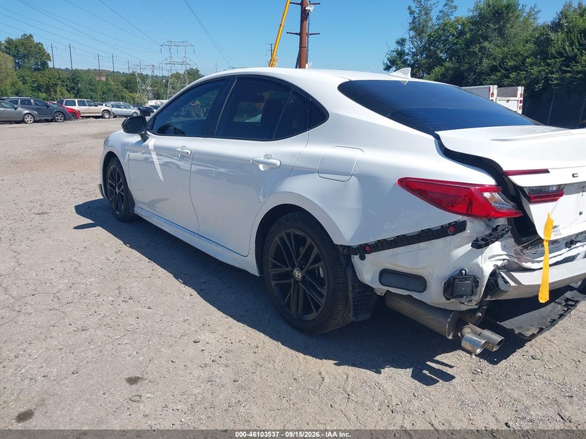 Vin: 4t1daack7su551650, lot: 46603195, toyota camry se 20253