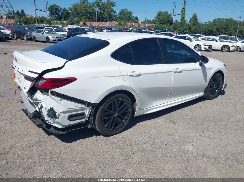 Vin: 4t1daack7su551650, lot: 46603195, toyota camry se 20254