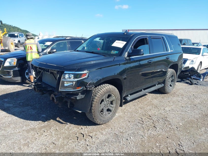 Vin: 1gnskbkc6hr239489, lot: 46603198, chevrolet tahoe lt 20172