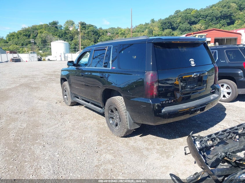 Vin: 1gnskbkc6hr239489, lot: 46603198, chevrolet tahoe lt 20173