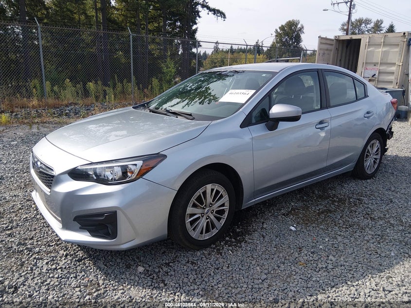 Vin: 4s3gkad68j3621693, lot: 46603222, subaru impreza 2.0i premium 20182