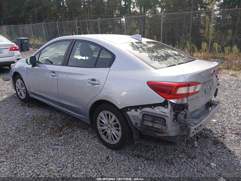 Vin: 4s3gkad68j3621693, lot: 46603222, subaru impreza 2.0i premium 20183