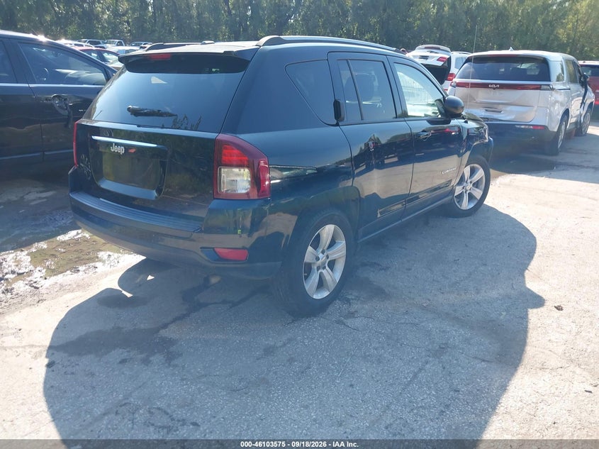 Vin: 1c4njcba8hd123396, lot: 46603233, jeep compass sport fwd 20174