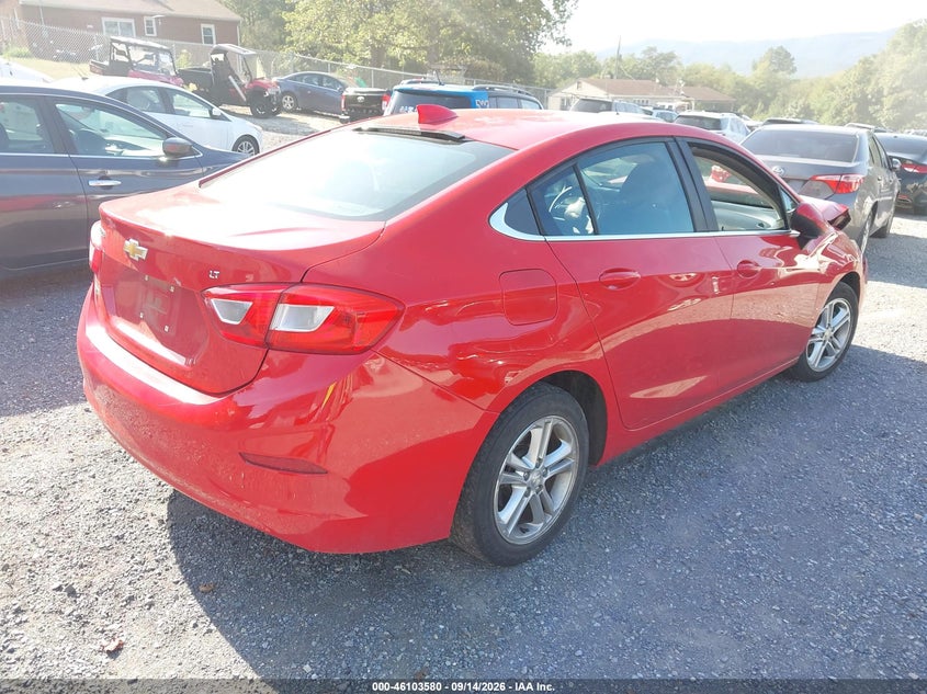 Vin: 1g1be5sm1g7290167, lot: 46603238, chevrolet cruze lt auto 20164