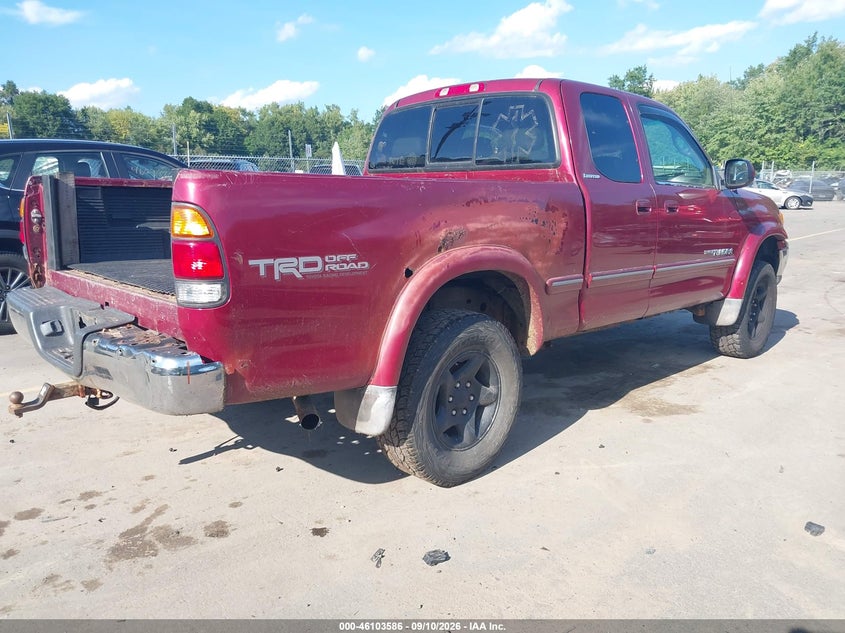 2001 TOYOTA TUNDRA auction photo 4