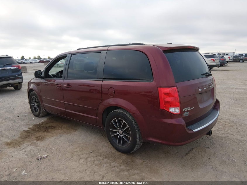 Vin: 2c4rdgeg3hr694193, lot: 46603244, dodge grand caravan gt 20173
