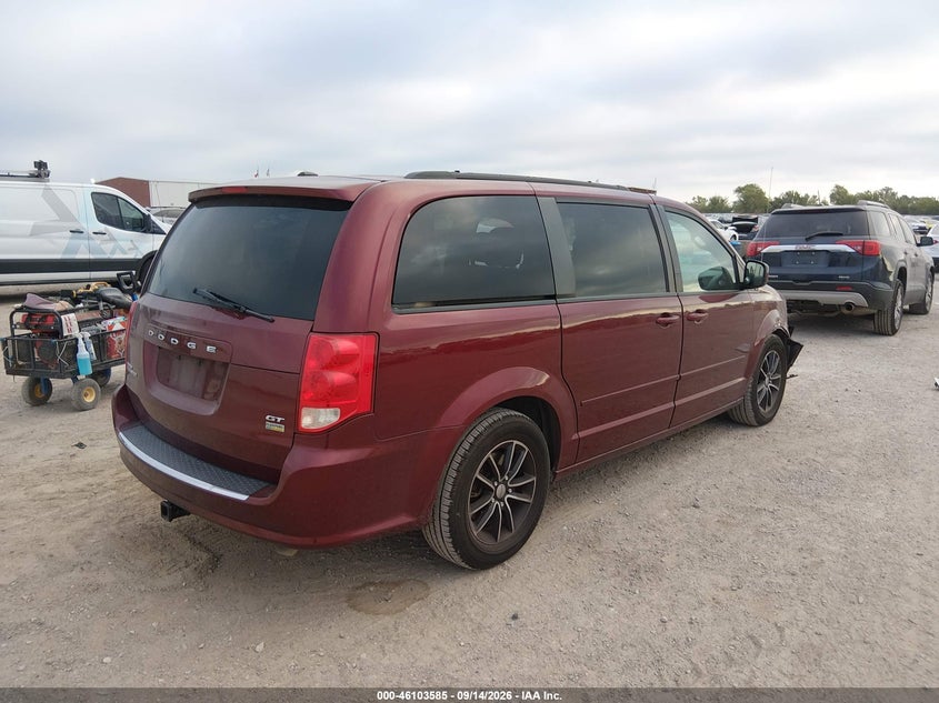 Vin: 2c4rdgeg3hr694193, lot: 46603244, dodge grand caravan gt 20174