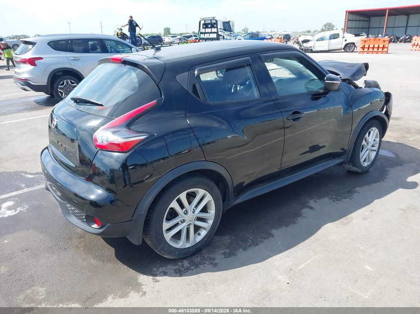 Vin: jn8af5mr3gt602994, lot: 46603247, nissan juke s 20164