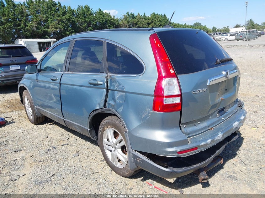 Vin: 5j6re4h75bl065911, lot: 46603252, honda cr-v ex-l 20113