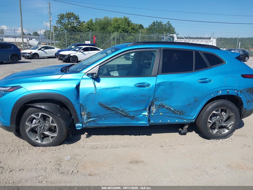 CHEVROLET TRAX 2025 VIN KL77LHEP0SC139991