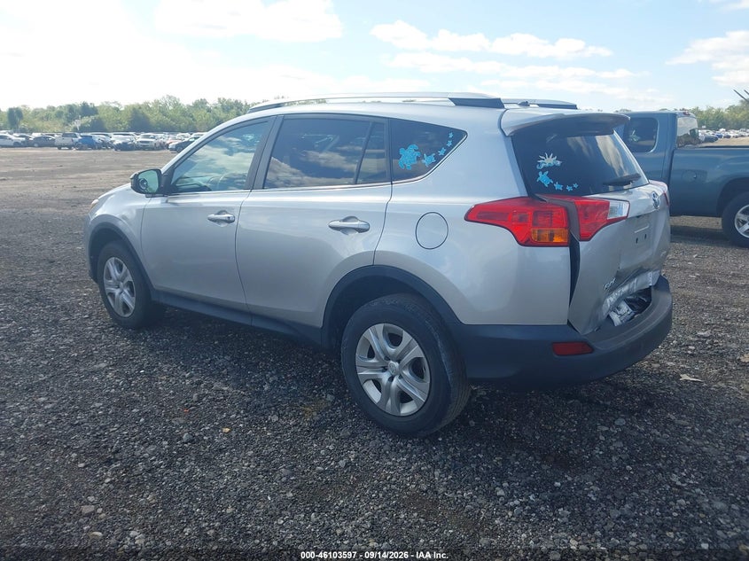 Vin: 2t3zfrev1fw214790, lot: 46603254, toyota rav4 le 20153