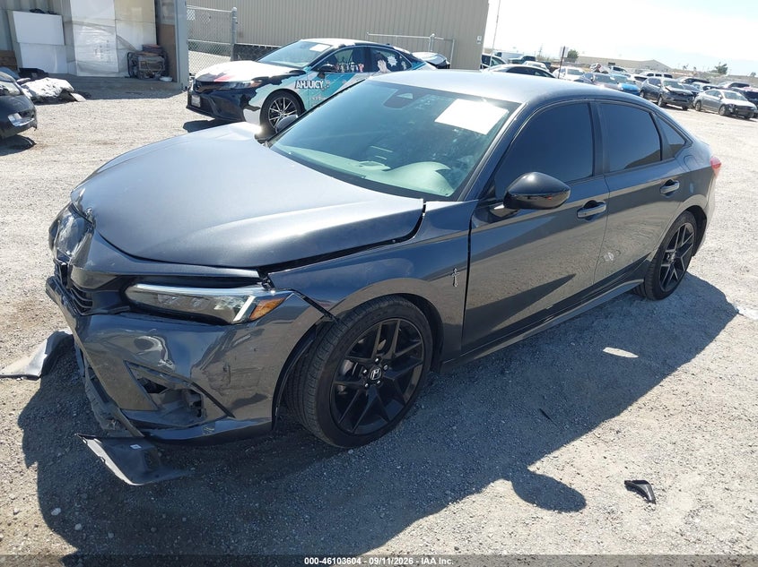 Vin: 2hgfe2f55rh592757, lot: 46603262, honda civic sport 20242