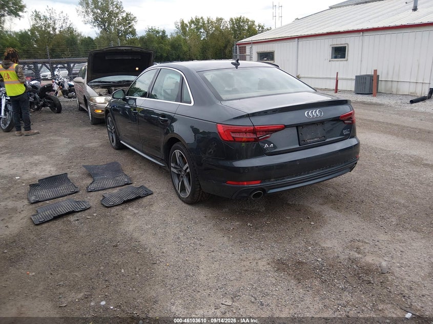 Vin: wauenaf42hn005672, lot: 46603268, audi a4 2.0t premium 20173