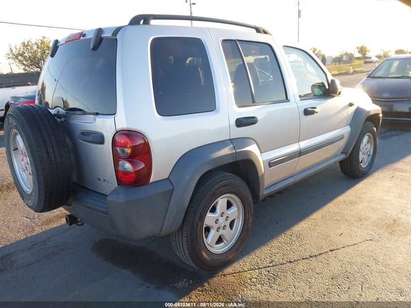 2007 JEEP LIBERTY auction photo 4