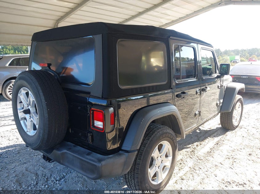 Vin: 1c4hjxdg7kw512273, lot: 46603274, jeep wrangler unlimited sport s 4x4 20194