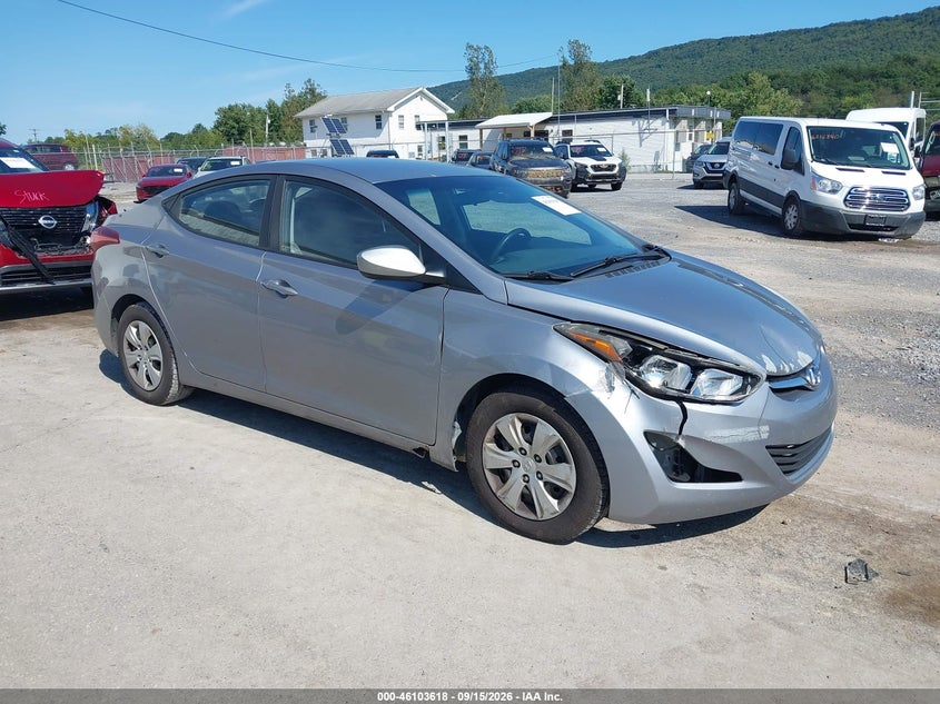 Vin: 5npdh4ae7gh761164, lot: 46603276, hyundai elantra se 2016 img_1