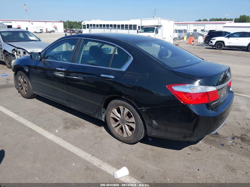 Vin: 1hgcr2f30ea283986, lot: 46603298, honda accord lx 20143