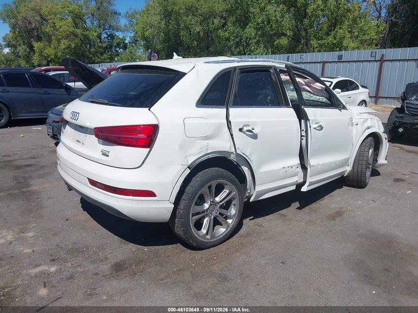 Vin: wa1jccfs4jr005148, lot: 46603306, audi q3 2.0t premium/2.0t sport premium 20184