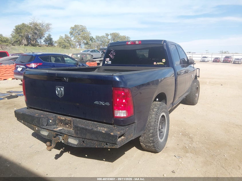 Vin: 1c6rr7ft0es466067, lot: 46603309, ram 1500 tradesman 20144