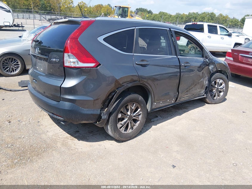 Vin: 2hkrm4h74dh667487, lot: 46603310, honda cr-v ex-l 20134