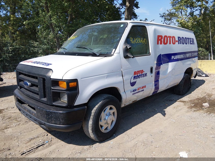 Vin: 1ftne2ew0bdb29433, lot: 46603318, ford e-250 commercial 20112