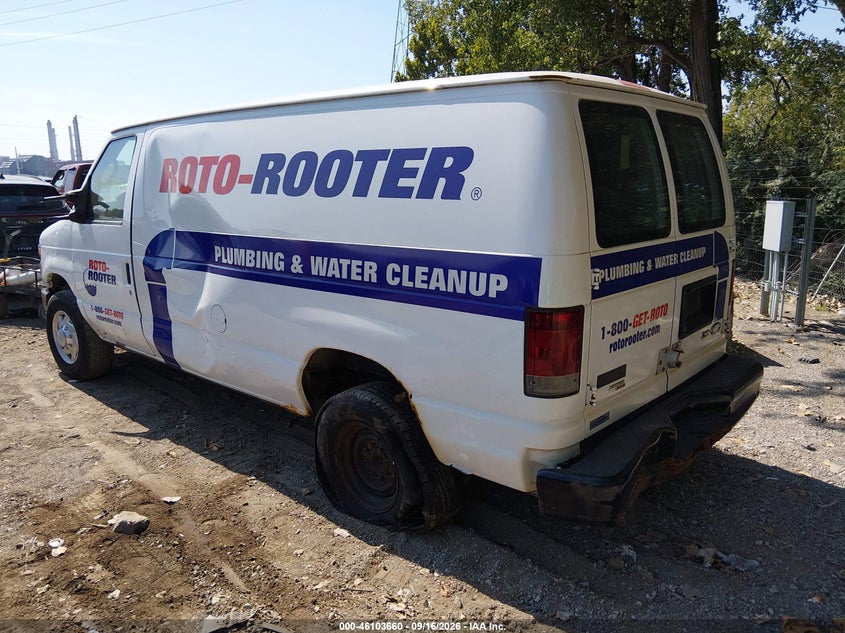 Vin: 1ftne2ew0bdb29433, lot: 46603318, ford e-250 commercial 20113