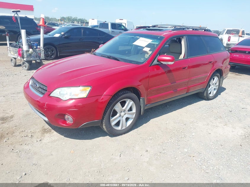 2006 Subaru Outback, Right Side, IAAI, VIN 4S4BP85C964302986 — photo 2