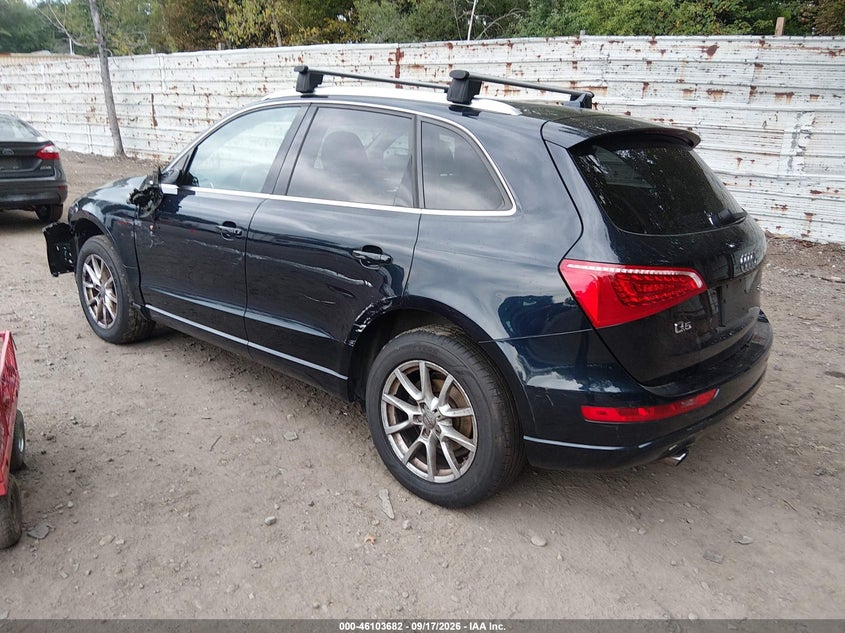 Vin: wa1lfafp8ba038413, lot: 46603340, audi q5 2.0t premium 20113