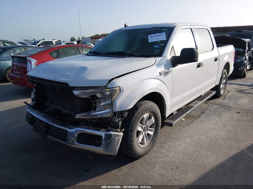Vin: 1ftew1c54kkc38295, lot: 46603352, ford f-150 xlt 20192