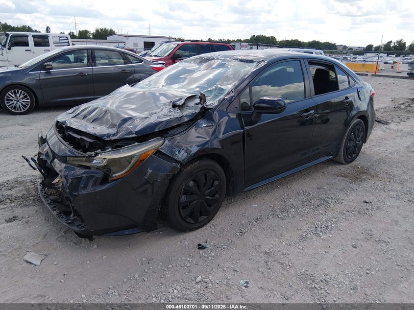 Vin: jtdeprae8lj021418, lot: 46603359, toyota corolla le 20202