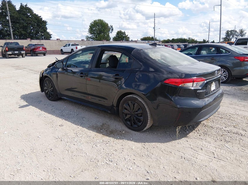 Vin: jtdeprae8lj021418, lot: 46603359, toyota corolla le 20203