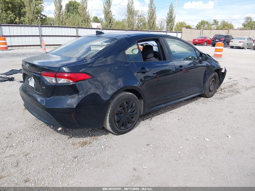 Vin: jtdeprae8lj021418, lot: 46603359, toyota corolla le 20204