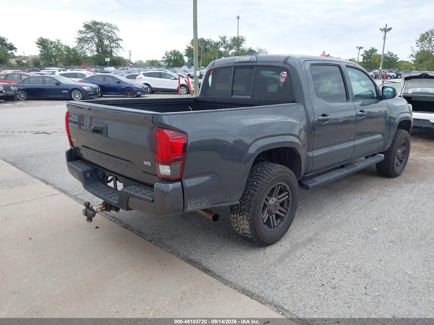 Vin: 3tmcz5an0km283302, lot: 46603378, toyota tacoma double cab/sr/sr5/trd sport/trd off road/trd pro 20194