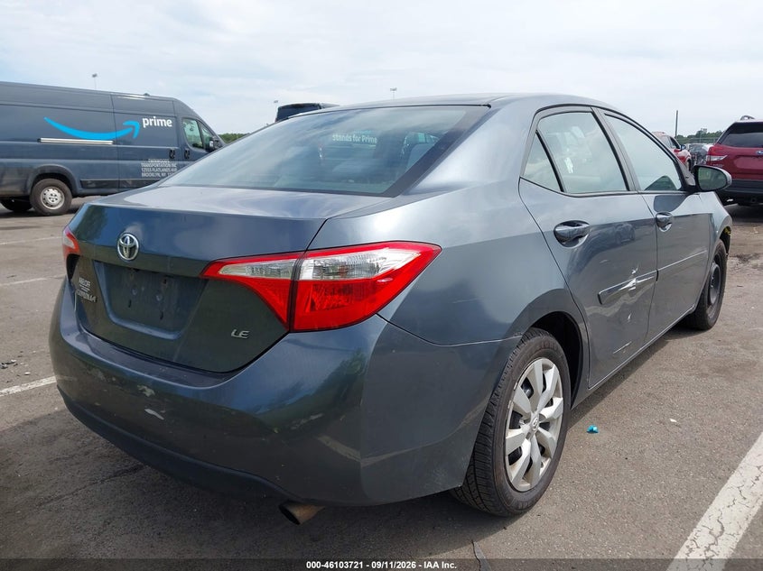 Vin: 2t1burhe6gc683825, lot: 46603379, toyota corolla le 20164